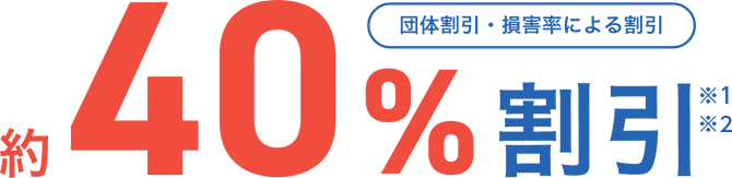 団体扱割引 40%割引