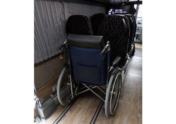 車いすスペース