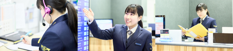 窓口スタッフ 仕事風景1