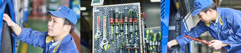 整備士 仕事風景1